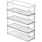 Food Storage Rack Factory - 8 Pack Stackable Bins with Handle