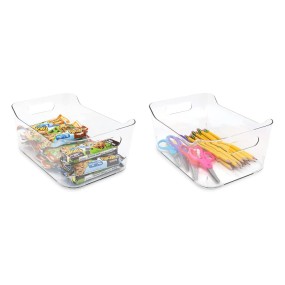 Storage Bins Manufacturer - Clear Fridge Organization Bins