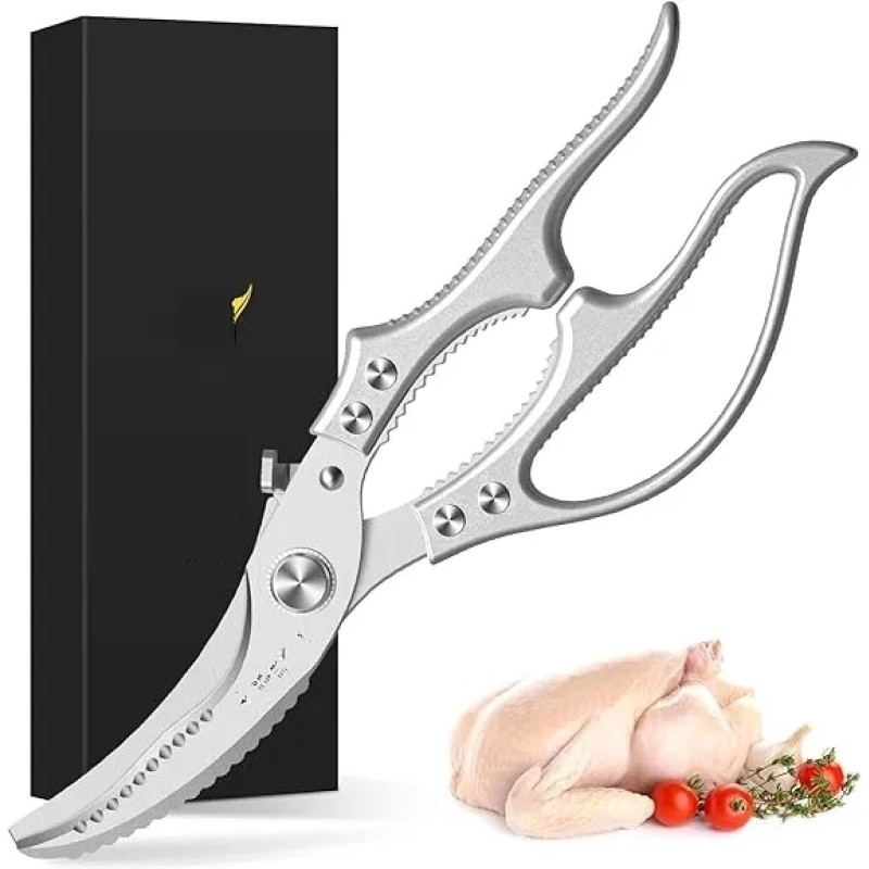 Kitchen Scissors Manufacturer - Heavy Duty Food Shears with Spring