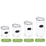 Airtight Container Supplier - 7pcs Plastic Storage Canisters