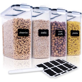 Cereal Containers Factory - 4L Airtight Pantry Organization