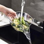 水槽沥水篮厂家-多功能意面滤盆