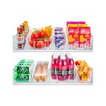 Refrigerator Organizer Supplier - 8 Pack Food Storage Baskets