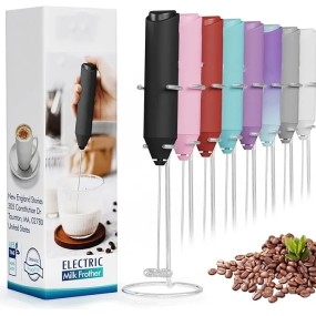 Powerful Frother Factory - Mini Whisk for Coffee and Matcha