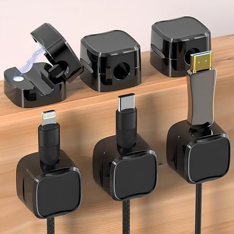 Magnetic Cable Clips Supplier - Under Desk Cord Management