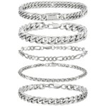 Geometric Bracelet Factory - Unisex No Fading Stainless Steel