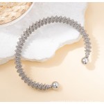 Twist Bracelet Factory - 18K Gold Plated Spiral Cuff Bangle
