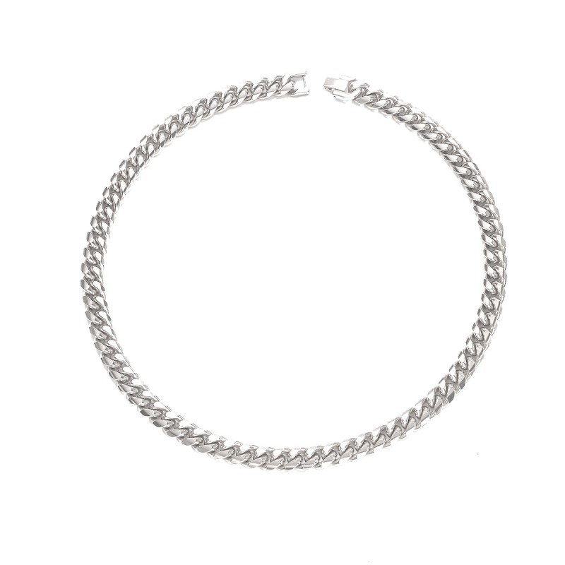 Cuban Link Chain Manufacturer - Unisex Titanium Steel Hip-Hop