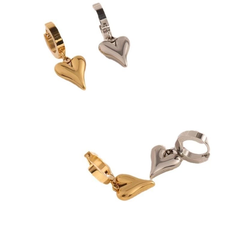 Diamond Earrings Factory - Pearl Pendant Alloy Hoop Fashion