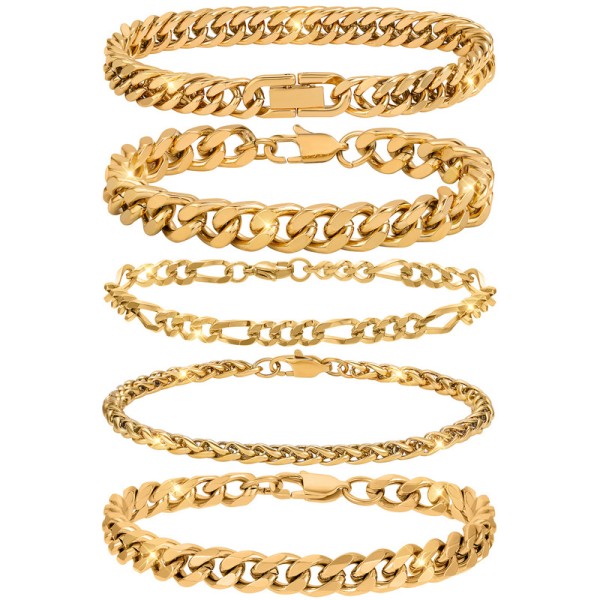 Geometric Bracelet Factory - Unisex No Fading Stainless Steel