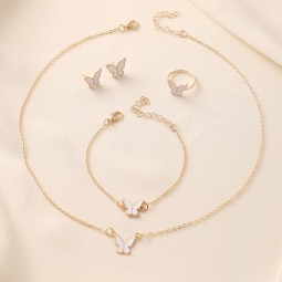 玫瑰金套装厂家-复古浪漫婚礼珠宝