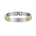 Custom Bracelet Factory - Logo Personalized Stainless Steel Men's