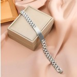 Custom Bracelet Factory - Logo Personalized Stainless Steel Men's