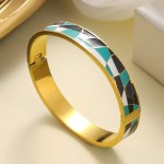 Geometric Hoop Supplier - 18K Gold Plated Zircon Earrings