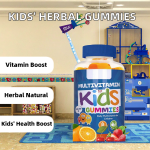 Factory Direct 60 Natural Herbal Gummy Candies Manufacturer - Sweet Fudge Multivitamin Supplement for Adults Children
