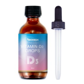 Source Factory Best-selling Vitamin D3 Drops Manufacturer - Liquid Vitamin D3 with K2 Oil-free Samples Health Support