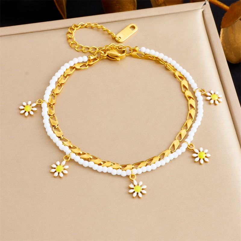 Butterfly Supplier - Double Layer Beach Anklets Women