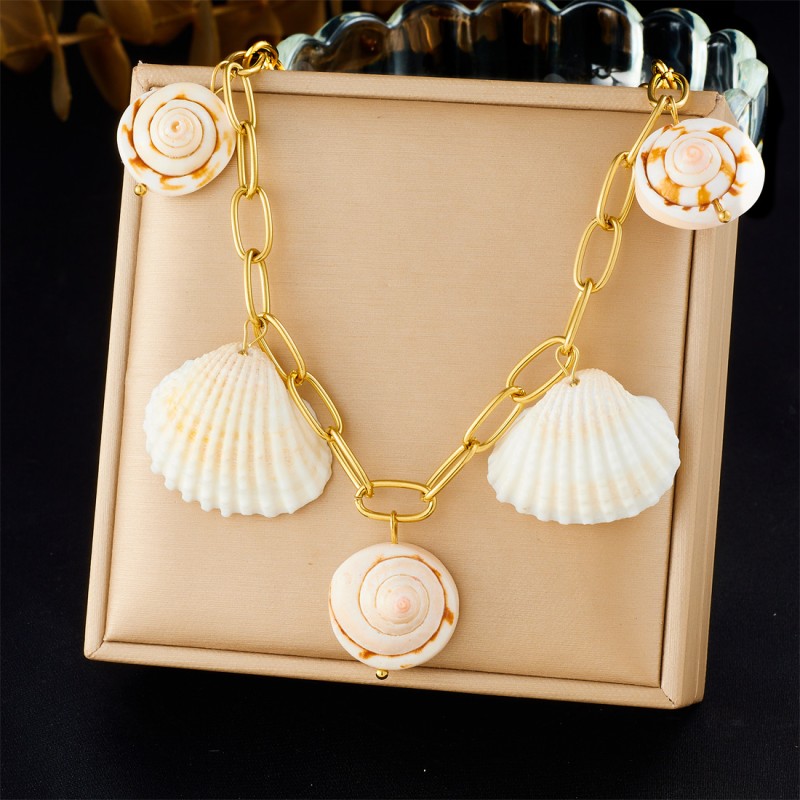 Scallop Necklace Factory - Sea Style Shell and Conch Design