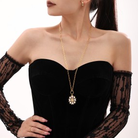 Shell Beads Factory - PVD Plating Stacking Sweater Chain