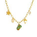 Dolphin Necklace Manufacturer - Sea Style Conch Charm Design
