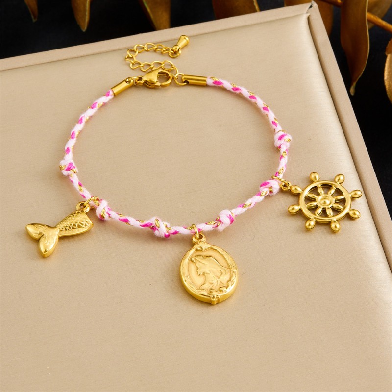 Turtle Bracelet Manufacturer - Starfish Conch Marine Charm