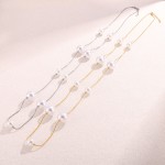 Geometric Factory - Crystal Zircon Cuban Chain Bracelet