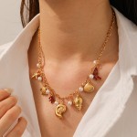 Conch Necklace Supplier - Beach Starfish Shell Turtle Charm