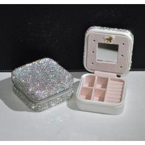 Crystal Supplier - Geometric Zircon Cuban Chain Bracelet