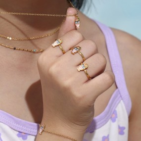 Ice Cream Set Supplier - Drip Shaped Dopamine Jewelry