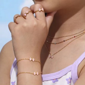 Bow Jewelry Factory - Pink Dripping Set for Girls