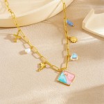 Seahorse Necklace Factory - Heart Pendant Marine Life Design