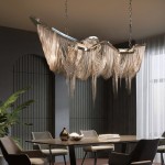 Italian Supplier - Designer Bar Chain Chandelier
