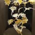 Glass Chandelier Factory - Maple Leaf Hanging Pendant Light