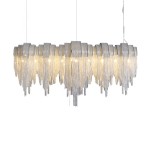 Chain Factory - Aluminum Tassel Project Chandelier