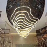 Art Chandelier Factory - Mountain Wave Multi-layer Ceiling Light