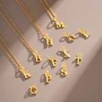 925银字母吊坠工厂 - 26字母英文名DIY精致饰品