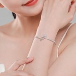 925银手镯厂家 - 开口手镯贵族精美婚礼批发