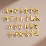 925银字母吊坠工厂 - 26字母英文名DIY精致饰品
