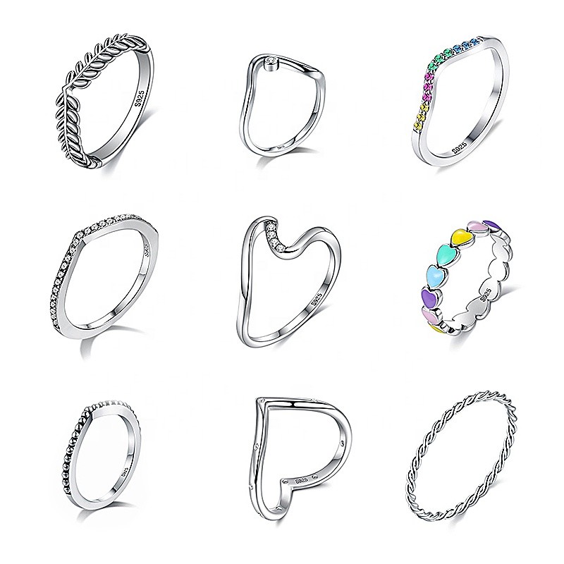 925 Sterling Silver Knuckle Rings Factory - Joint Stackable Midi Finger Bohemian Retro