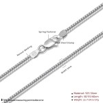 925银古巴链工厂 - 可定制粗体链接嘻哈精致饰品