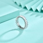 925银锆石戒指供应商 - 马眼切割闪亮石婚戒