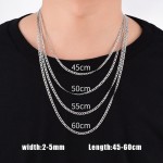 925银古巴链工厂 - 可定制粗体链接嘻哈精致饰品