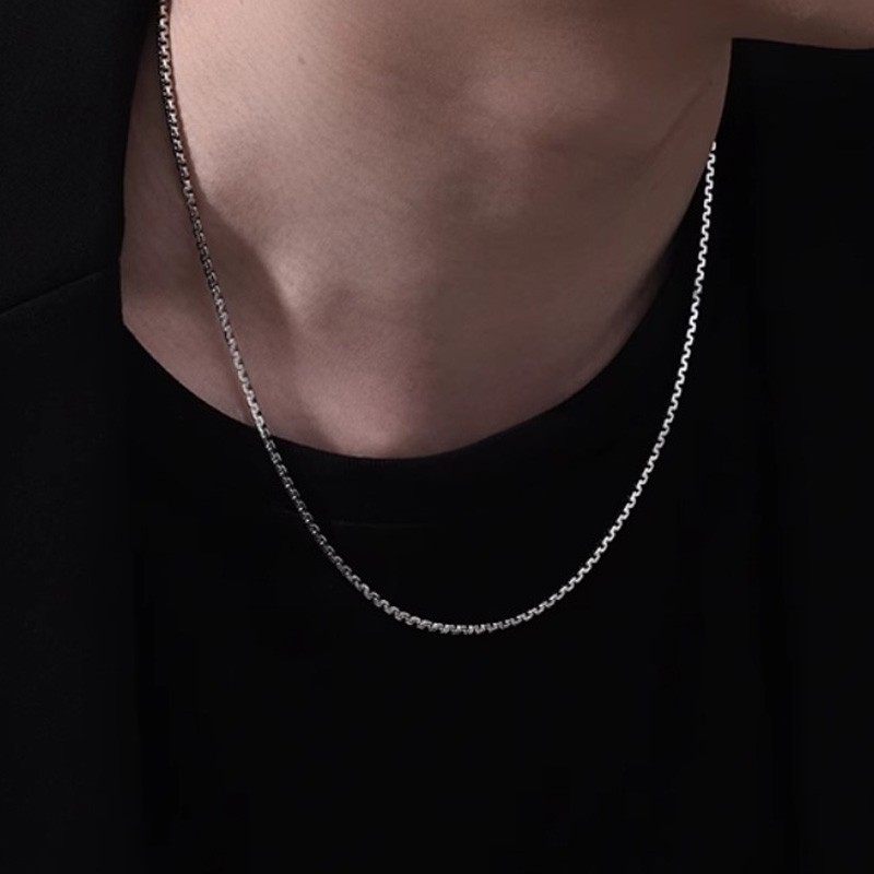 925 Sterling Silver Cuban Chain Supplier - 1.4/2mm Venetian Box Link Hip Hop