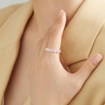 925银指关节戒指工厂 - 关节叠戴中指波西米亚复古