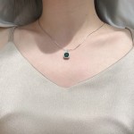925银吊坠工厂 - 锆石时尚生辰石配件女性礼品