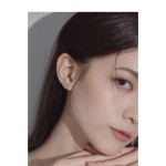 925银耳钉供应商 - 细小耳软骨心形圆形三叶草平背