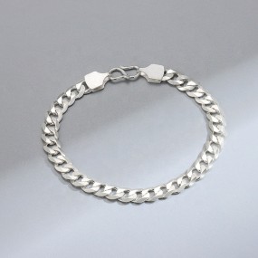 925 Sterling Silver Cuban Bracelet Supplier - 3/4/5/6/7mm Width Men Women Jewelry