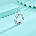 925银锆石戒指供应商 - 马眼切割闪亮石婚戒