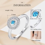 925 Sterling Silver Jewelry Set Manufacturer - Luxury Lucky Blue Zircon Evil Eye Tennis