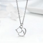 925 Sterling Silver Jewelry Set Supplier - Fashion Cute Cat Animal Zirconia Kids Sets